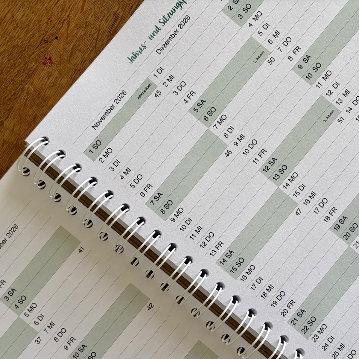 Lehreragenda 26/27 – Neuheiten mit Jahreskalender und Ferienübersicht