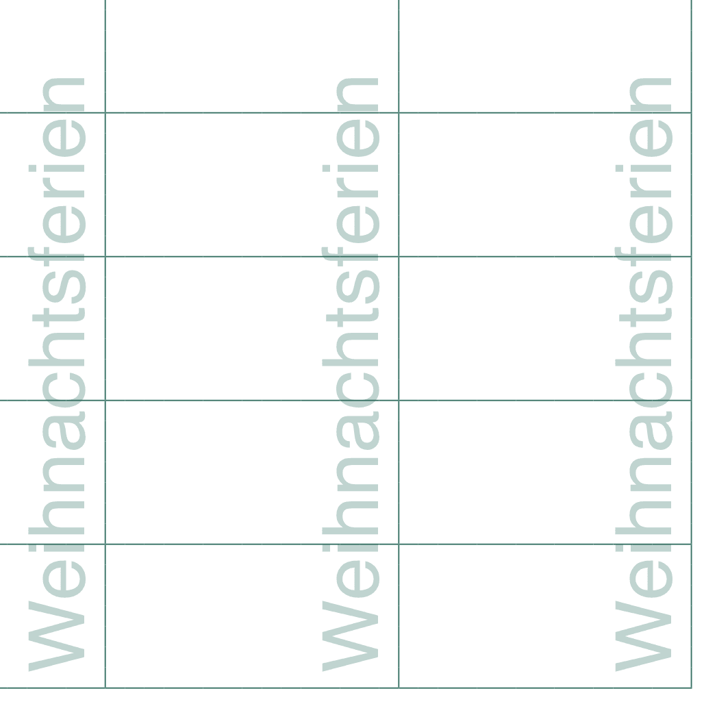 Eingetragene Ferien in der dream. plan. teach. Agenda