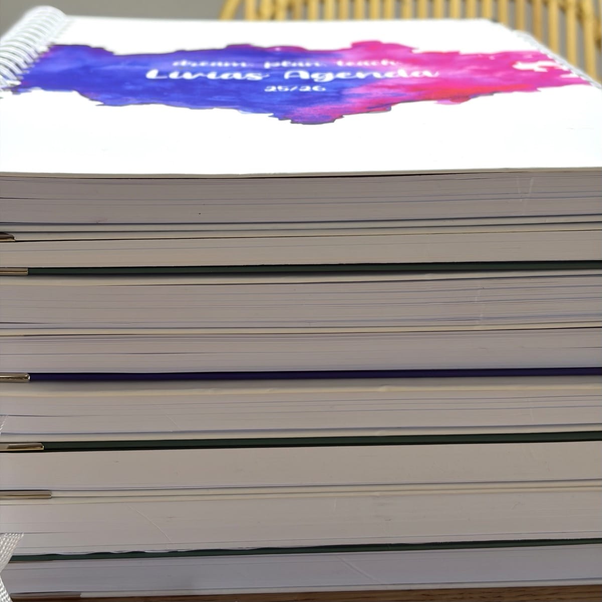 Lehreragenden-Stapel für Sammelbestellungen an Schweizer Schulen